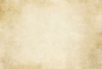 Damaged grunge beige old paper texture for background design.