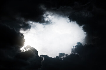 Hole in the Storm Clouds