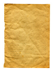 Old Paper Texture isolated