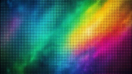 Vibrant spectrum of colorful circular patterns, a dynamic and visually striking design, ideal for various applications needing a bold and energetic aesthetic.