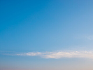 冬の夕暮れの空と雲41