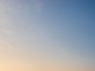 冬の夕暮れの空と雲24