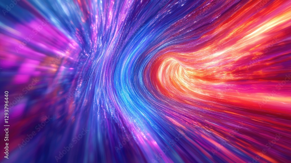 Aufkleber a stunning digital waveform in vibrant colors, moving dynamically in a high-tech space, great for vi