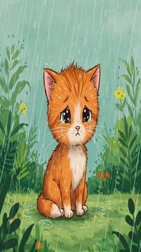 Gatico triste