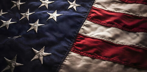  Waving American flag symbolizing freedom and patriotism