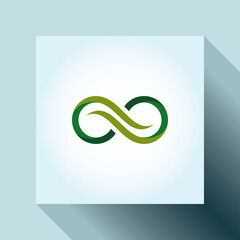 Natural Infinity Logo Vector