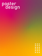 Mix color abstract gradient poster background illustration