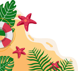 Summer Corner Border