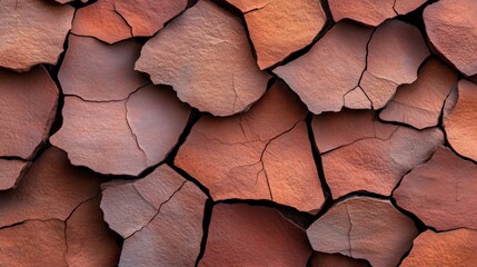 Cracked earth texture natural landscape high-resolution dry environment close-up view soil erosion concept
