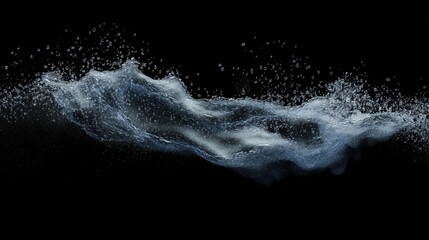 The momentary freeze of the Water Dance