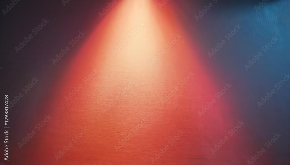 Aufkleber subtle gradient light transition in dark space with soft red and blue hues, perfect for minimalist d