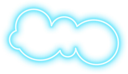 Neon Cloud Sign