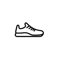 Modern Sport Shoe Icon for Running, Fitness, and Athletic Performance