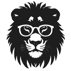 Obraz premium lion head tattoo