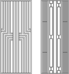 sketch vector silhouette illustration background pattern cnc partition modern classic ethnic traditional