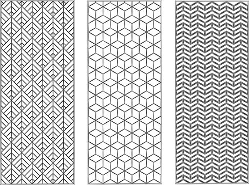 sketch vector silhouette illustration background pattern cnc partition modern classic ethnic traditional