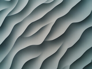 Obraz premium Waves of texture on a wall indoor space abstract design modern environment close-up view artistic concept