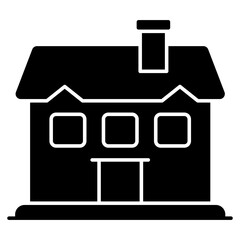 Perfect design icon of home building