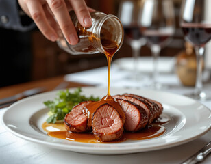 Succulent & Refined: Duck Breast with Honey & Balsamic Glaze