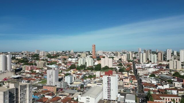 aerial view of Uberaba-MG