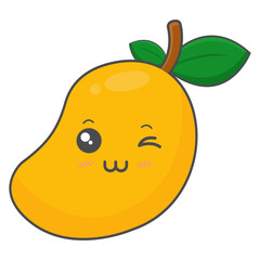 Cute Mango Character