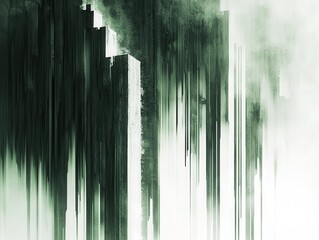 A canvas of light green, adorned with the subtle grain and soft texture characteristic of a generative AI image, evoking the tranquil beauty of a digital landscape. 