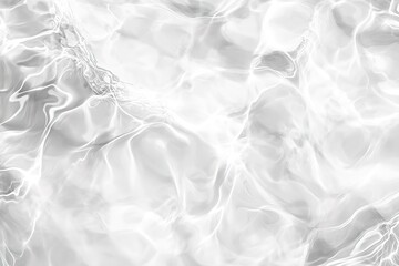 Fototapeta premium Ethereal White Water Texture: A Stunning Aerial View of Abstract Water Patterns, Perfect for Backgrounds, Websites, and Design Projects. Ideal for adding a touch of elegance and serenity to your 