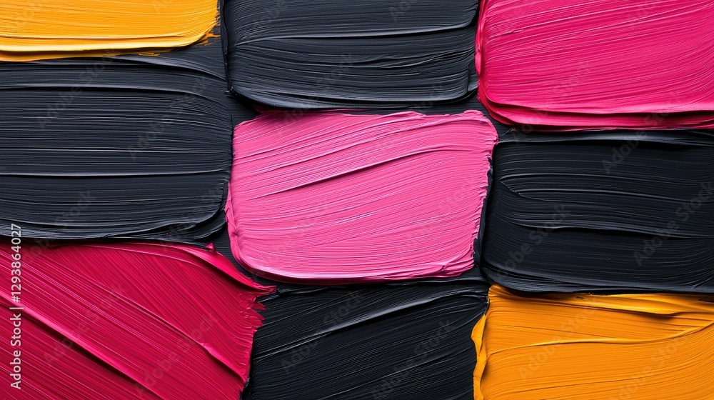Poster creative abstract paint texture display studio digital art colorful environment top-down viewpoint a