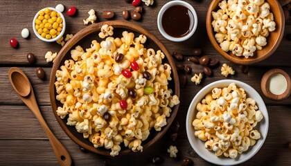 Sweet and Savory Popcorn Treats