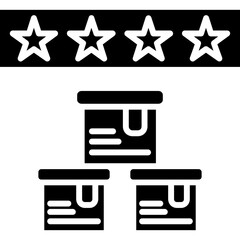 Fototapeta premium Product Review Icon