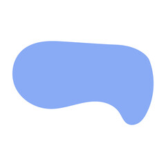 Cute blue message box