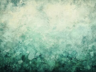 Fototapeta premium A striking green backdrop, adorned with a grainy, abstract dark light gradient texture, hinting at depth and dynamism. A perfect canvas for a captivating poster, banner, or cover design. 