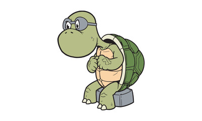 Turtle Vector Illustration