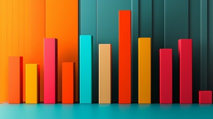 A visual feast of colored bar charts