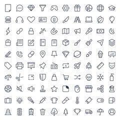 Simple Set Office and Business icon template editable. business pack symbol vector sign isolated on white background illustration for graphic and web design