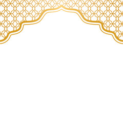 Islamic Ornament Frame and Border for Ramadan Design. Islamic Ramadan Frame