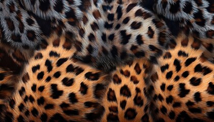 Seamless Degrad Leopard Pattern A Majestic Animal Print Illuminating the Wilderness with Earthy Tones and Textures, Perfect for Digital Art, Home Decor, or Design Inspiration