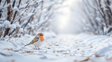 Footprints in the Frost: A Bird&rsquo;s Struggle and Survival in Winter