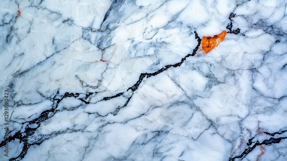 Aufkleber unique marble texture with striking patterns and a touch of color variation