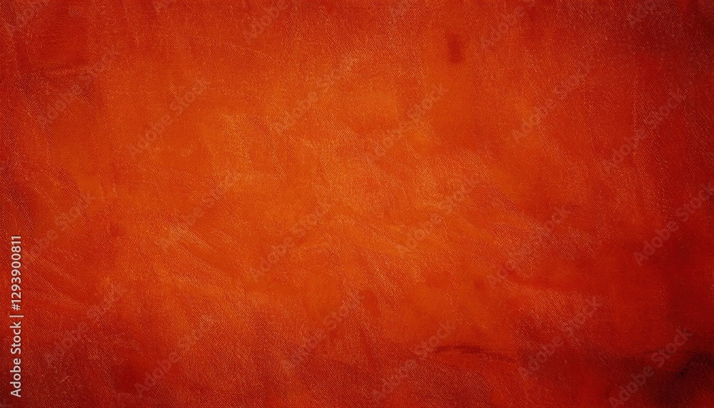 Poster textured burnt orange painted canvas background with warm earthy tones, abstract brushstroke pattern