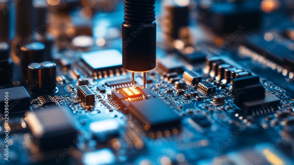 Wall mural advancements in electronic component manufacturing for modern technology applications