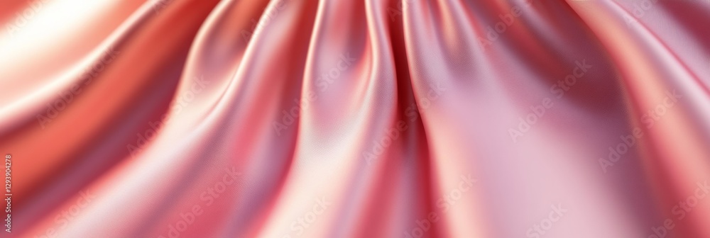 Poster soft fabric with subtle folds in 3d texture and elegant skirt design