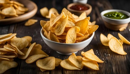 Crispy and Delicious Potato Chips