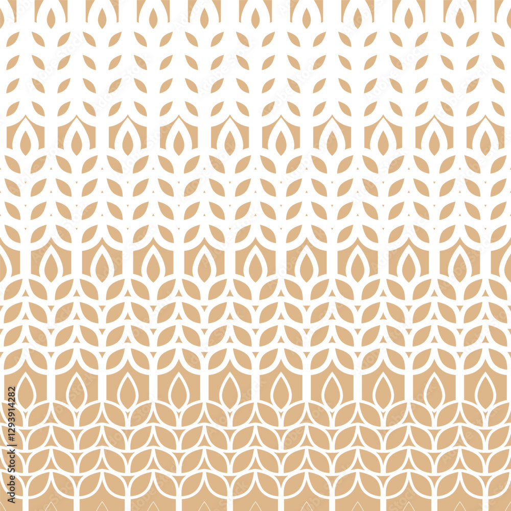 Poster wheat seamless pattern. design wheat bread for prints. repeated ear background. repeating oat field.