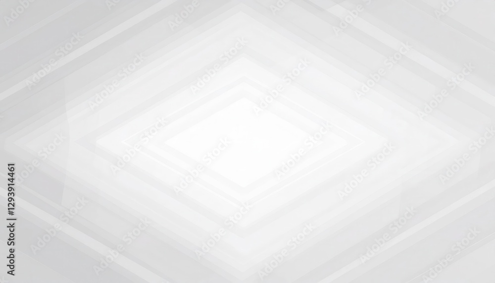 Fototapete modern abstract architectural composition with white geometric lines and perspective angles, minimalist background for design

