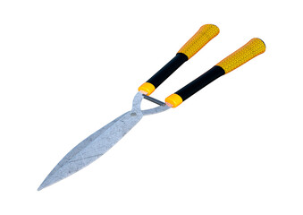 3D Rendering Garden Shears on White
