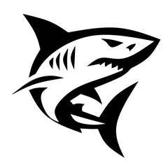 Logo of a great shark