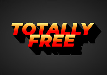 Totally free, text effect for digital ads purpose