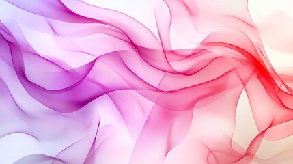 Obraz premium Abstract Colorful Fabric Texture Background with Flowing Pastel Waves