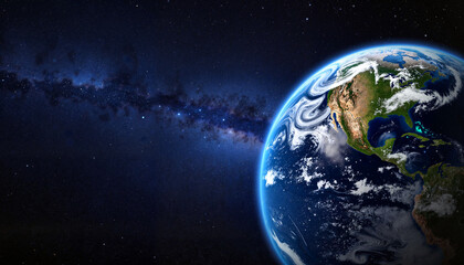 Earth viewed from orbit with heart-shaped landmass, love for nature